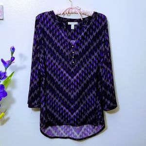 👒Dana Buchman💜Tunic👑